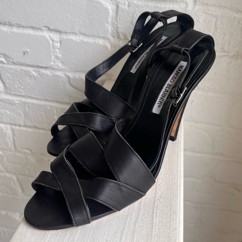 Manolo Blahnik Black Heels